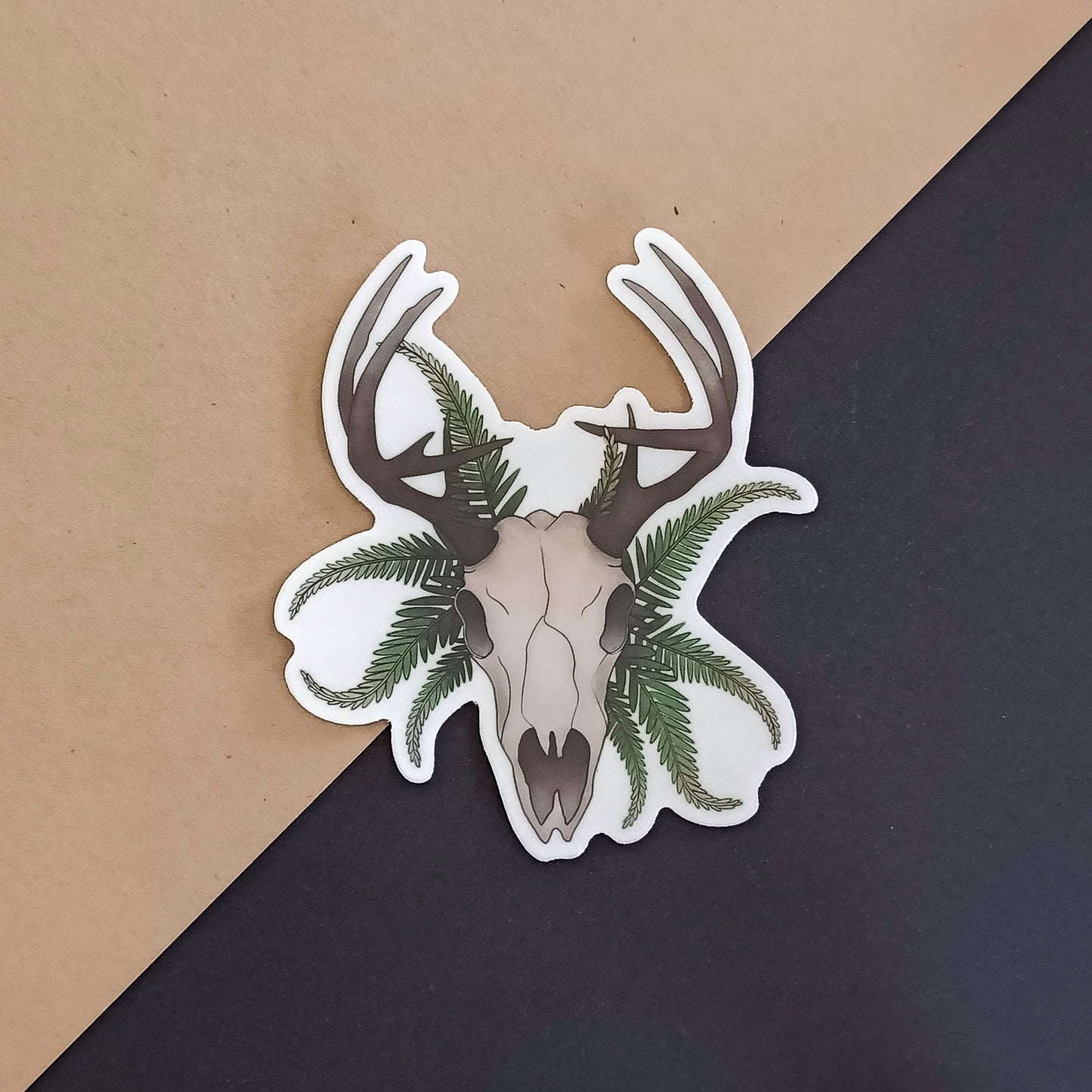 Deer Skull Sticker - Claymore NZ -